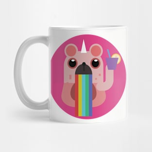 Unicorn Bear with Mojito Mug